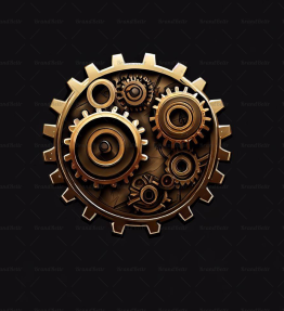 Steampunk Zahnräder